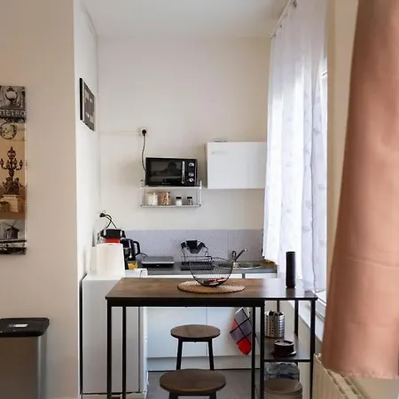 Apartament T1bis Wifi 25m2 Lumineux Elegant, Centre Roubaix